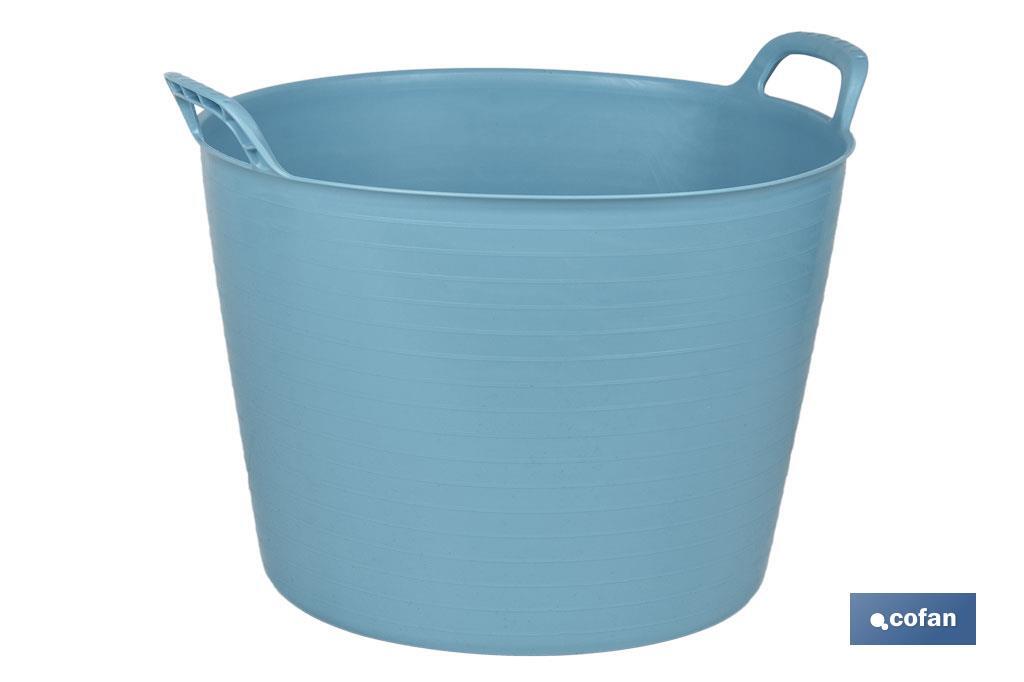 CAPAZO 42 L AZUL CLARO 48.5 X 45 X 38 CM (PACK: 6 UDS)