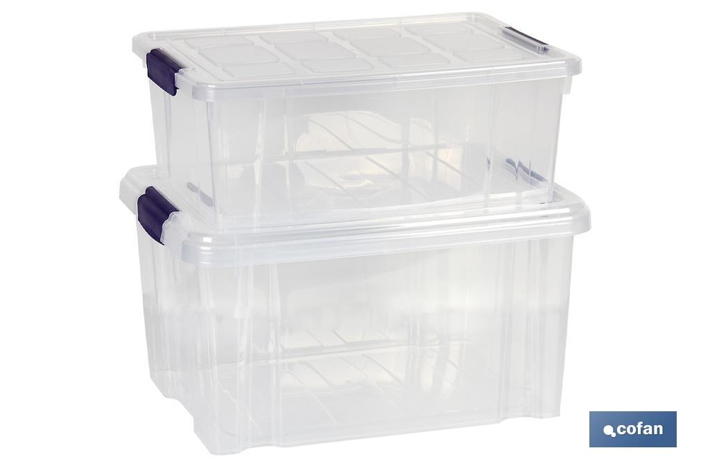 CAJA DE ORDENACION 16L MODELO RICORDI 40X30X21cm POLIPROPILENO (PACK: 1 UDS)