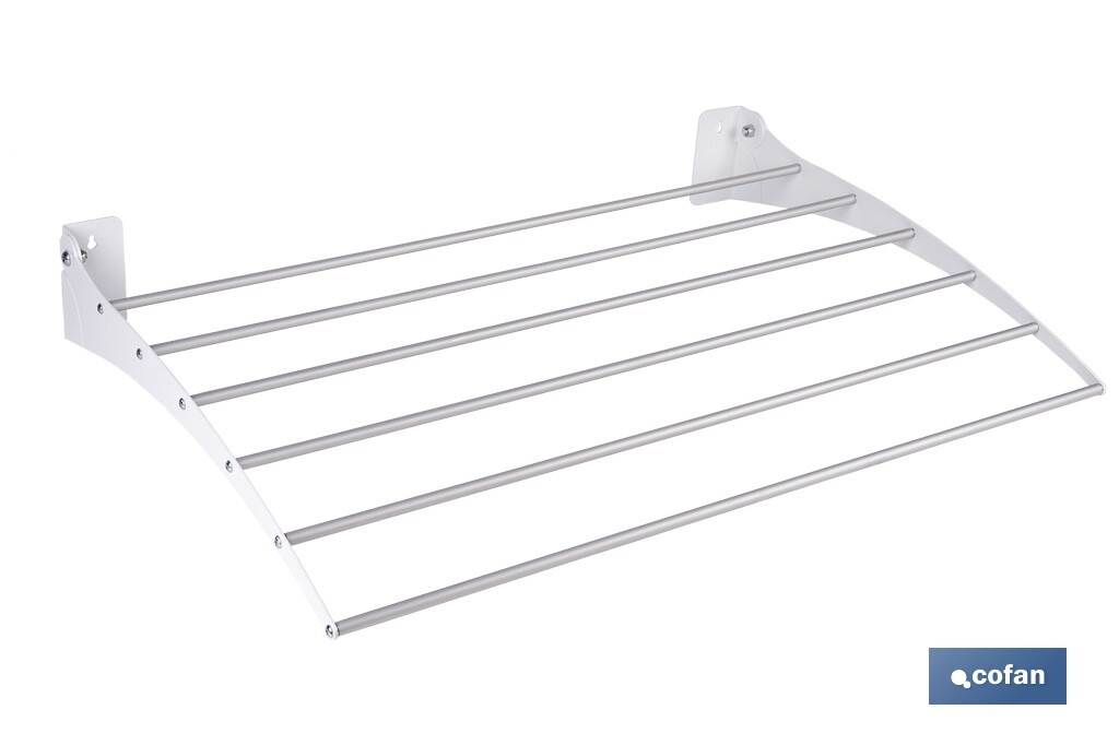 TENDEDERO DE PARED ABATIBLE 75 CM (PACK: 1 UDS)