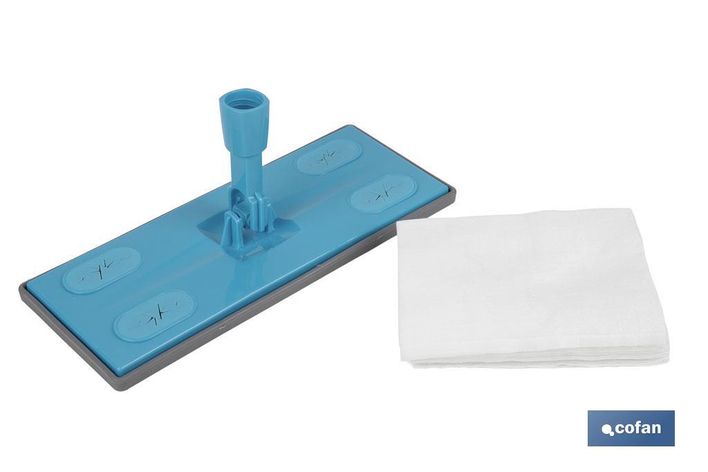 MOPA ATRAPAPOLVO + 10 RECAMBIOS DE MOPA (PACK: 1 UDS)