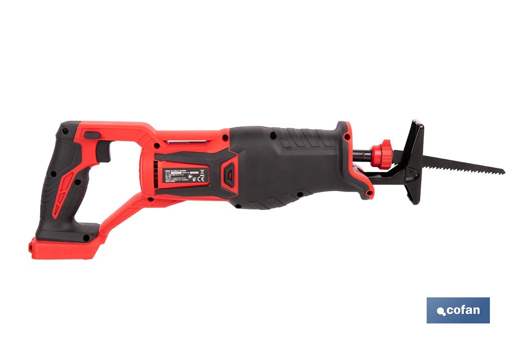 SIERRA DE SABLE A BATERÍA Li-ion 20 V 26 MM 3000 RPM SIN CARGADOR NI BATERÍA (PACK: 1 UDS)