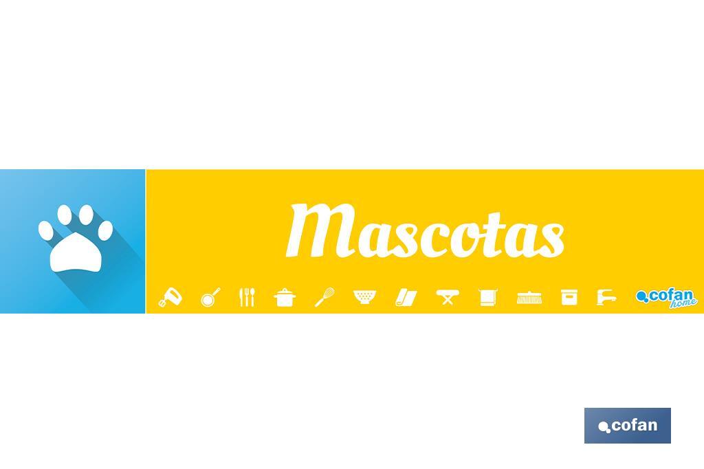 SEÑALETICA IMANTADA PARA EXPOSITOR 975 x 200 mm - MASCOTAS (PACK: 1 UDS)