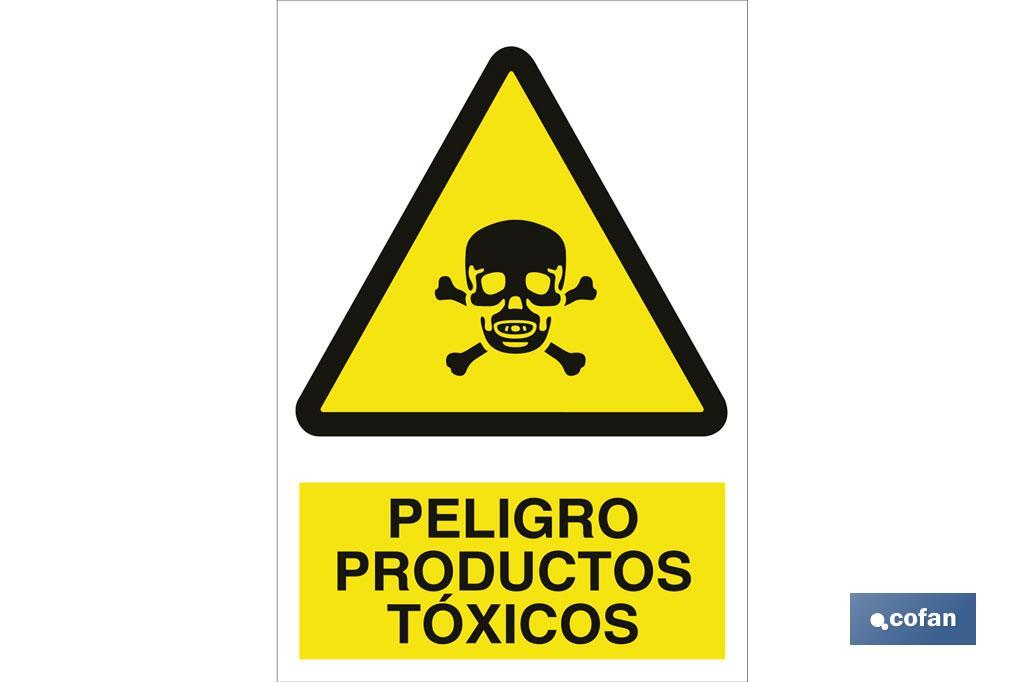 Peligro productos tóxicos