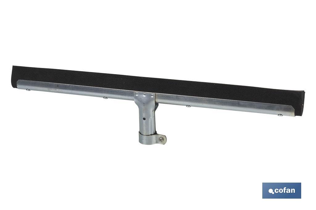 Haragán metálico industrial | Disponible en varias medidas de ancho | Para el fregado y retirada de líquidos en suelos