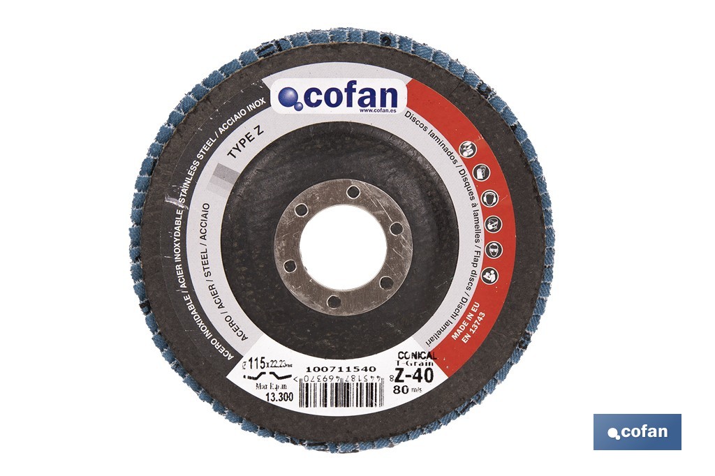 Disco Laminado Profesional Inclinado