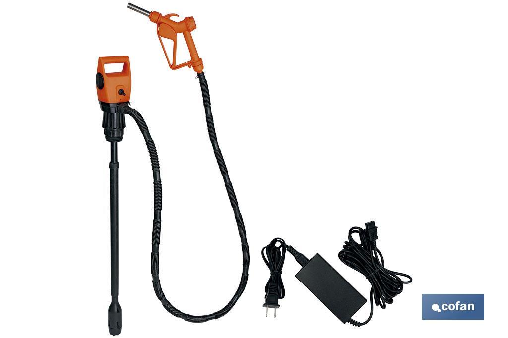 REACONDICIONADO - Bomba Eléctrica + Pistola Bidón (Conexión Red 220V/AC)