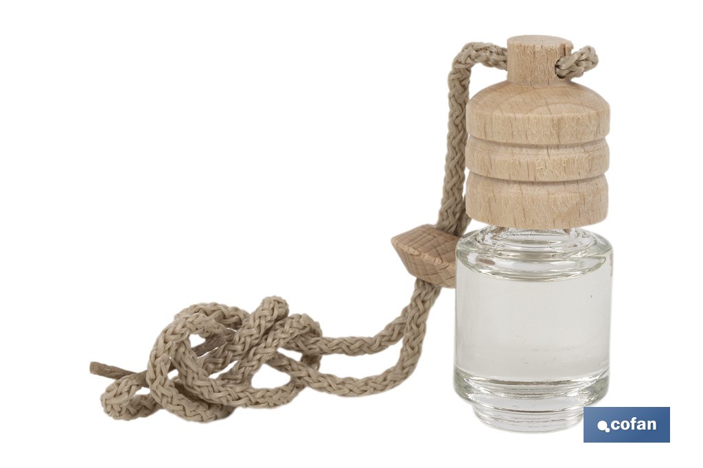 Ambientador de coche con aroma a coche nuevo | Tapón de madera