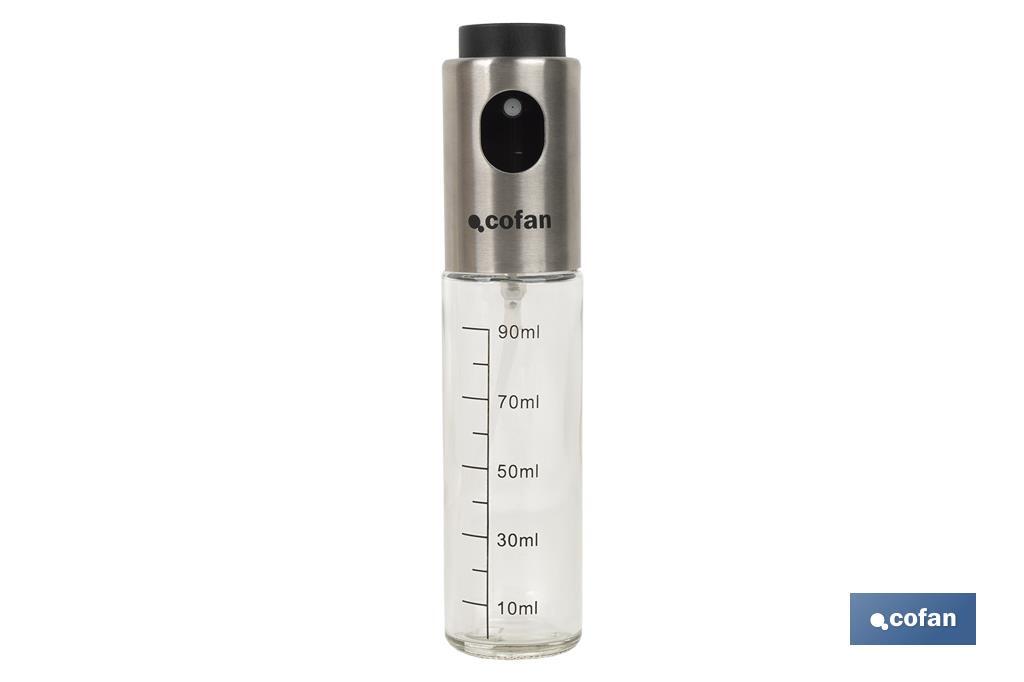 Pulverizador de Aceite | Spray multiusos | Dosificador con Capacidad de 90 ml