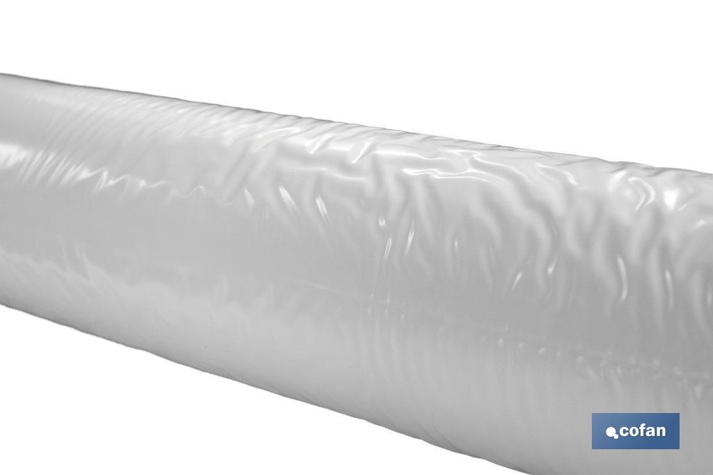 Protector de mesa | Medidas: 1,40 x 50 m | Material  PVC | Color blanco