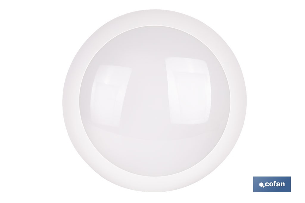 Plafón LED de 20 W y 2400 lúmenes, con 3 CCT ajustables, ahorro de energía y larga duración