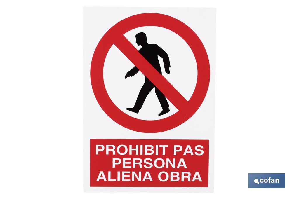 Prohibit pas persona aliena