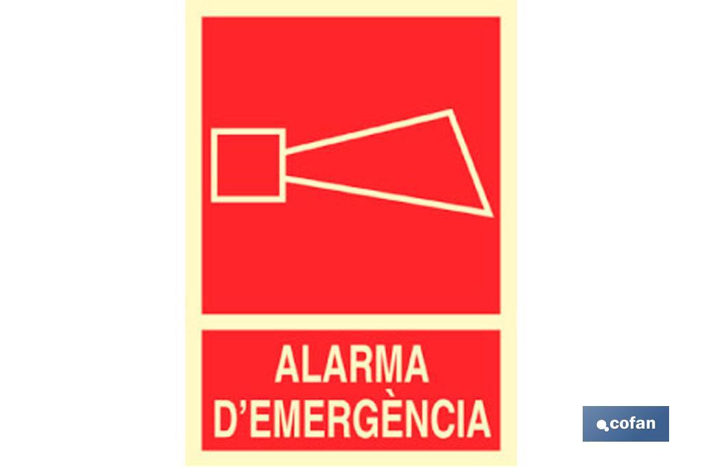 Alarma D\\\"Emergencia
